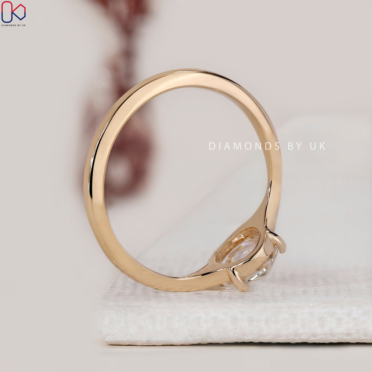 Antique Rose Cut Diamond Engagement Ring