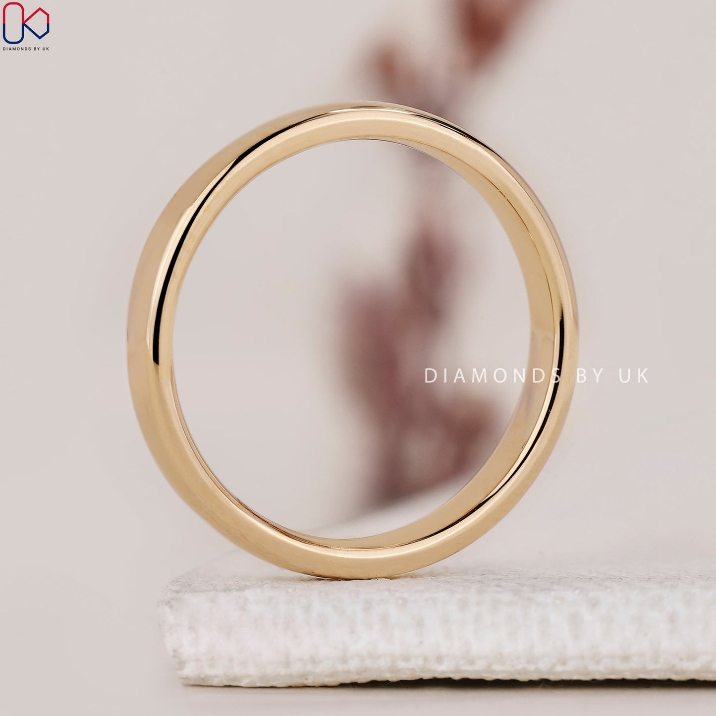 Yellow Gold Comfort Fit Wedding Band