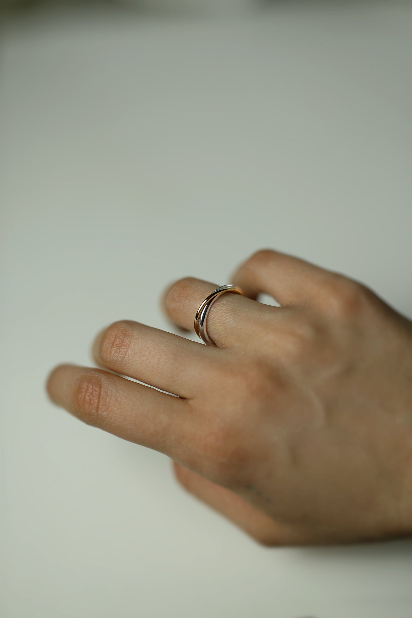 GOLD LOVERS RING