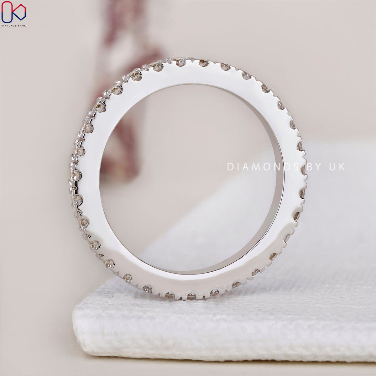 Eternity Wedding Band - Round Diamond