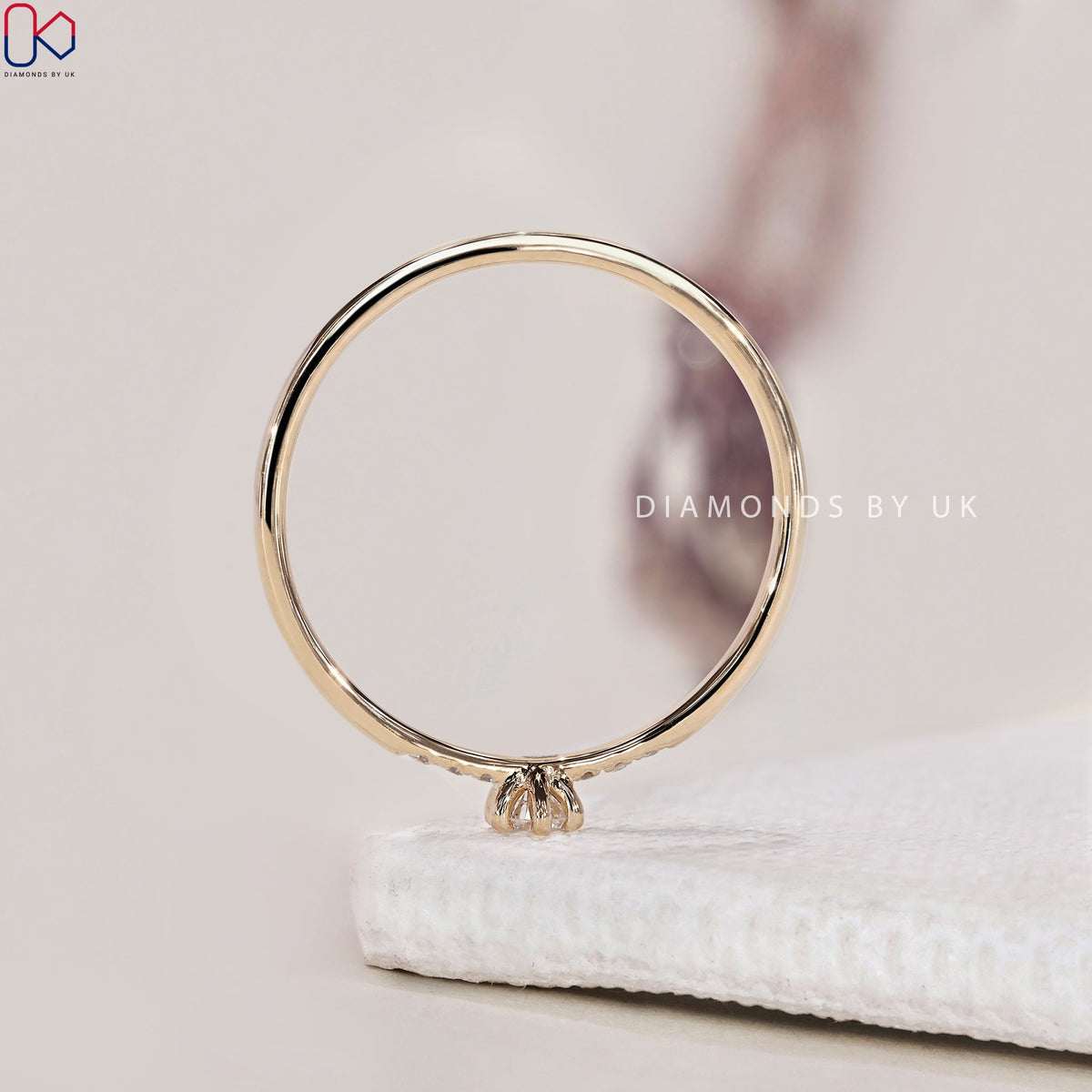 Round Diamond 7 Stone Diamond Ring