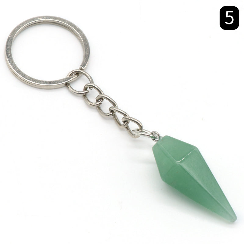 Gemstone Crystal Keychain Set - Natural Healing Stone - Crystal Gift Accessories - New!