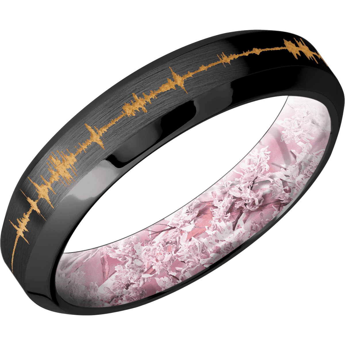 Zirconium + Satin , Polish Finish + King's Pink