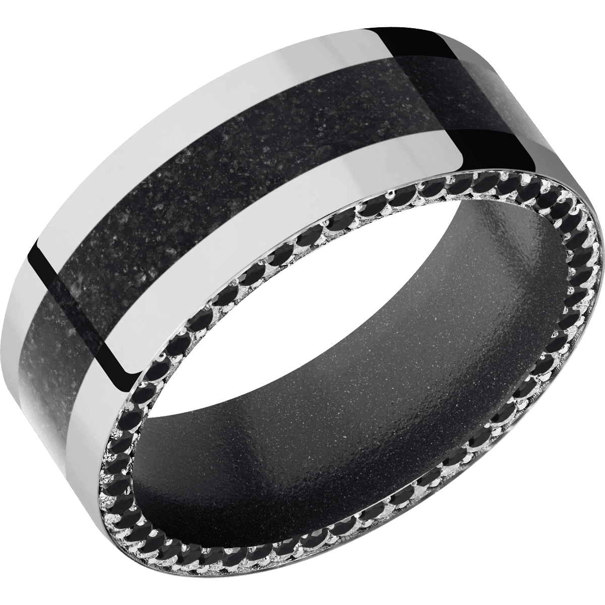 Platinum + Polish Finish + Dark Grey