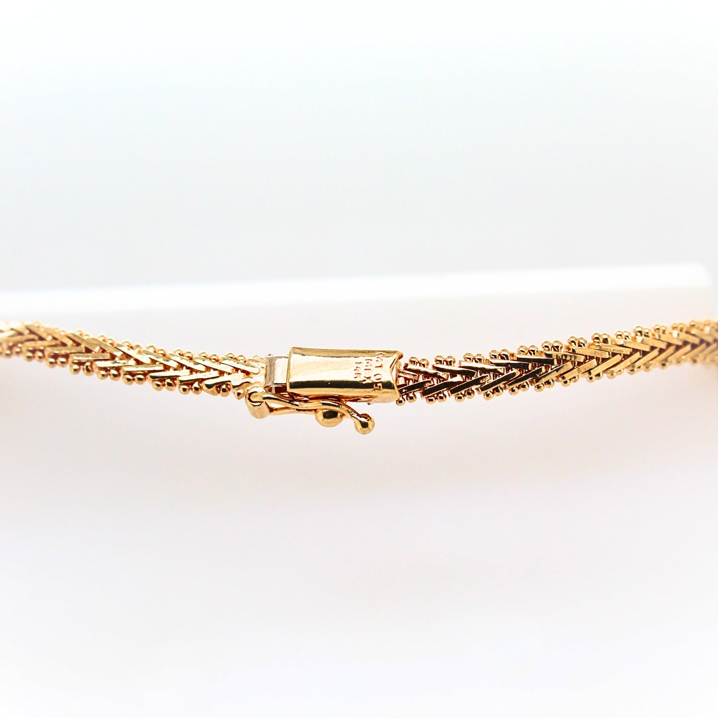 14K Yellow-gold 18" Fancy Necklace 24.64 grams