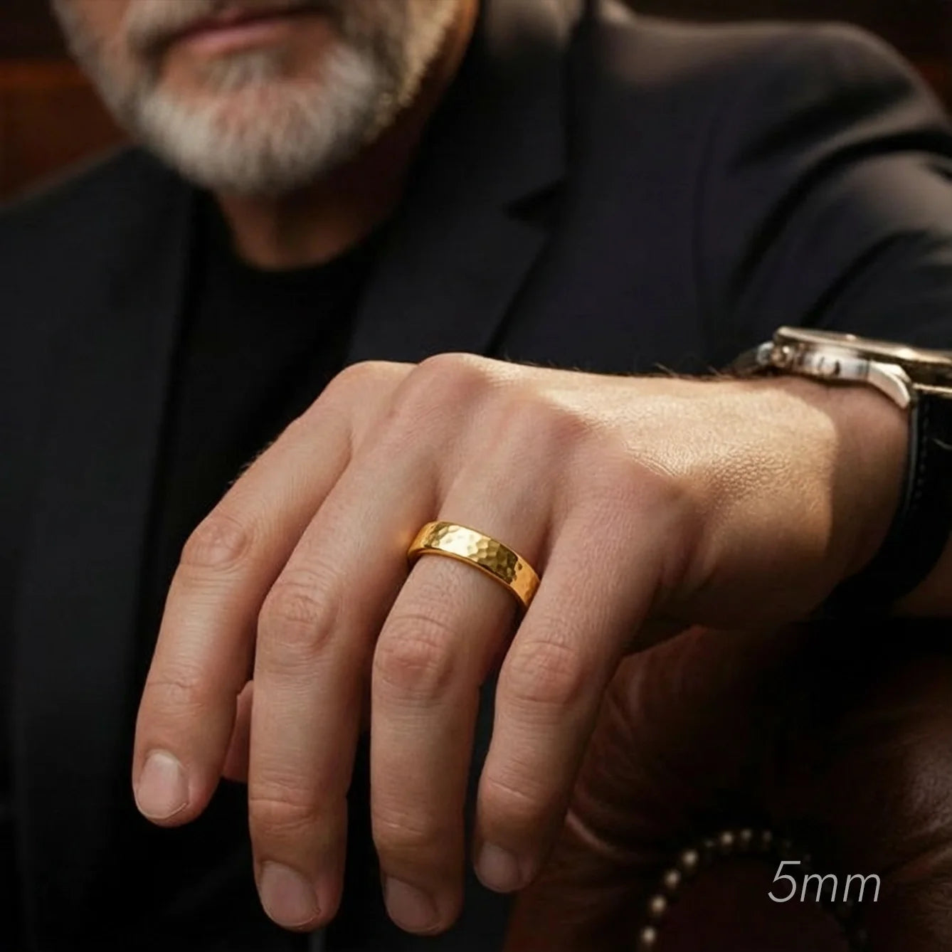 Marcus’s Forge | Hammered Artisan Band