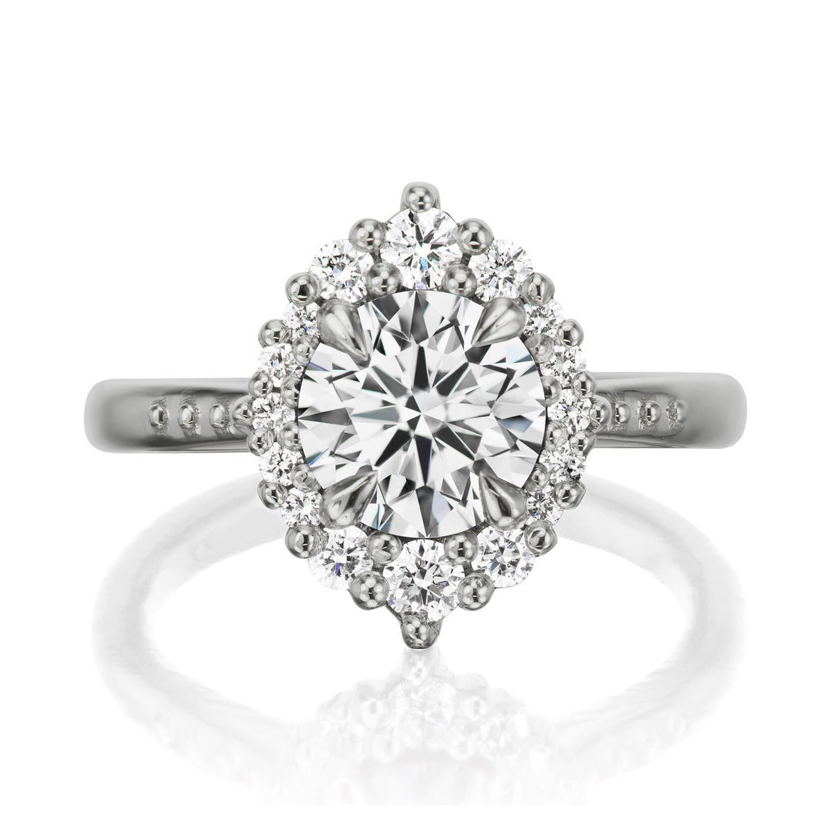 ・EMERSON・Lab-Grown Diamond Center, Diamond Halo (1.28ctw+)