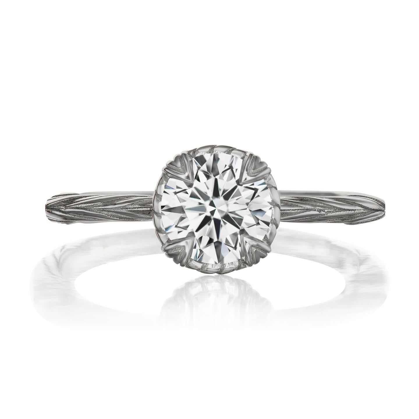 ・SIENNA・Lab-Grown Diamond, Willow Leaf Band (1.01ct+)