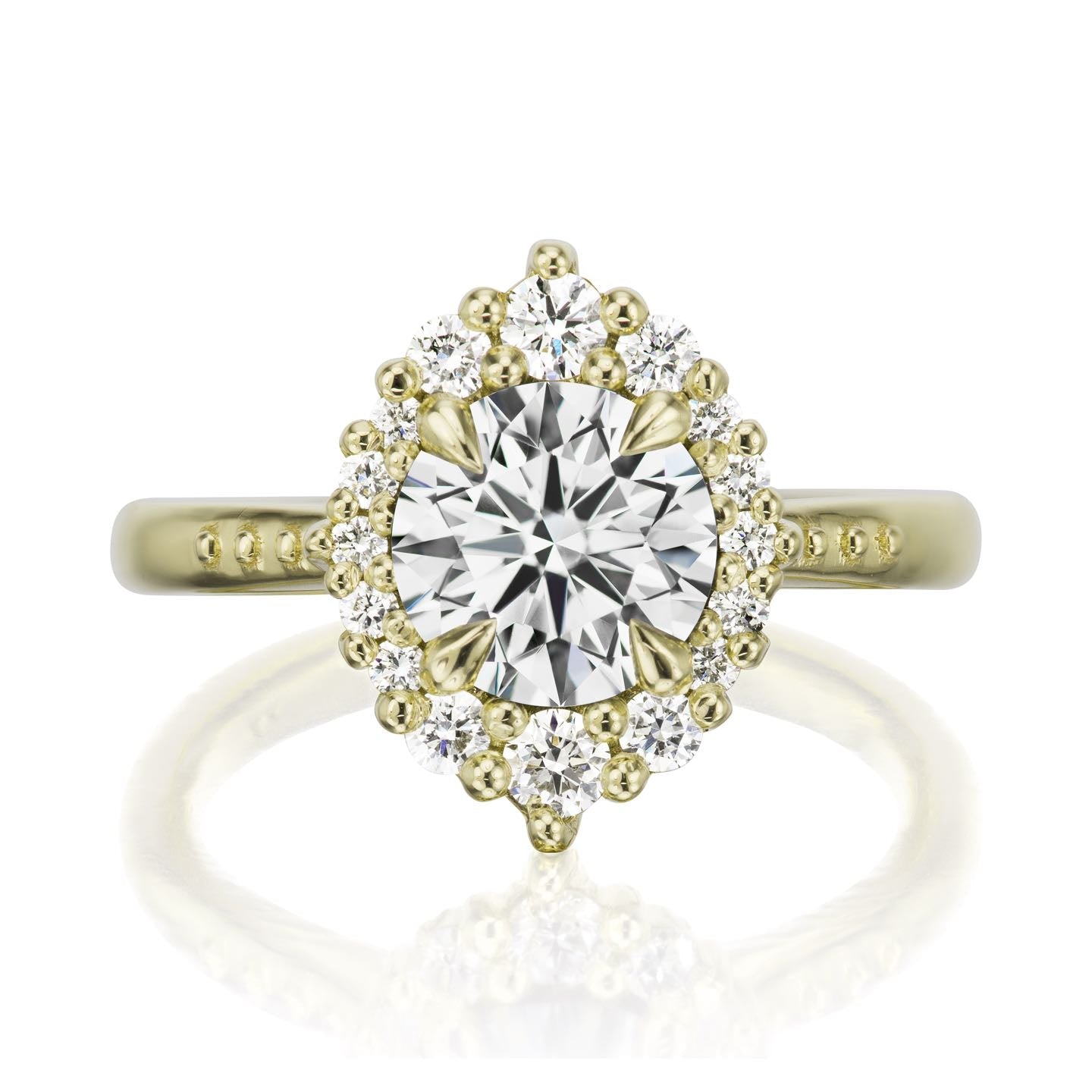 ・EMERSON・Lab-Grown Diamond Center, Diamond Halo (1.28ctw+)