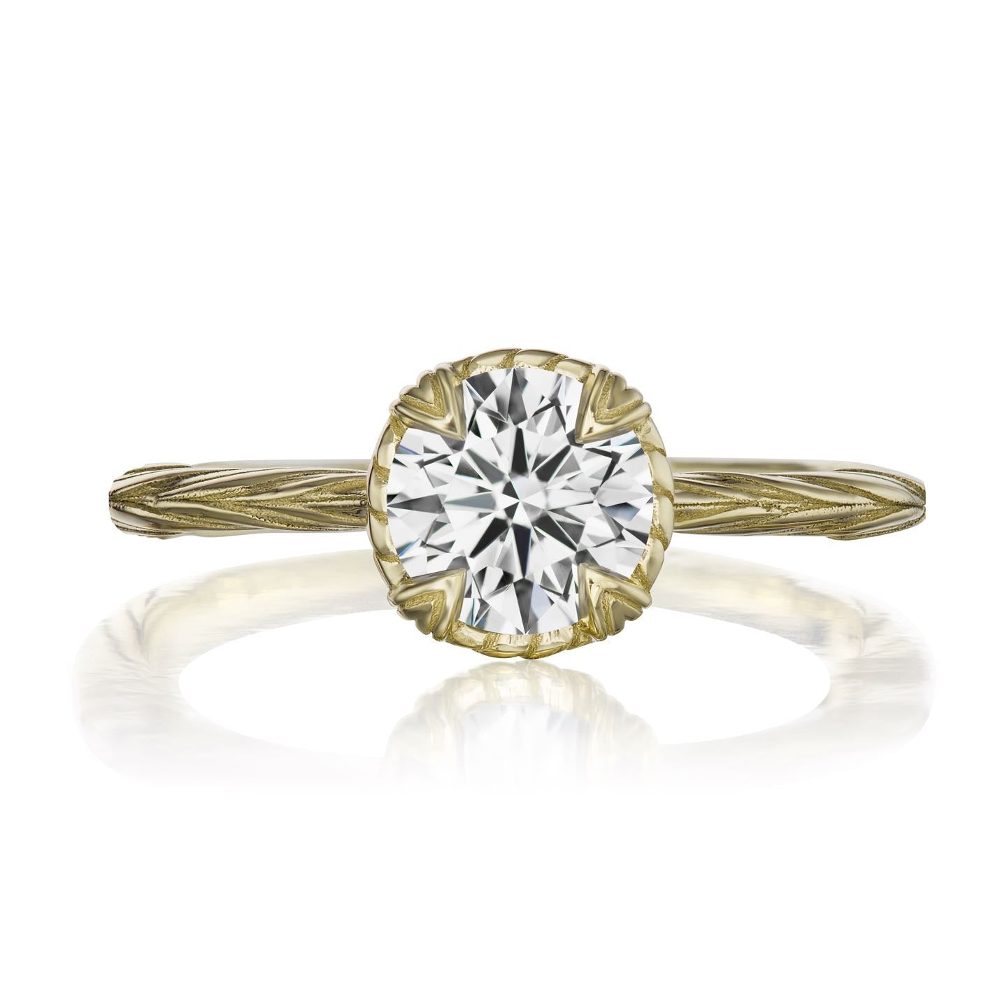 ・SIENNA・Lab-Grown Diamond, Willow Leaf Band (1.01ct+)