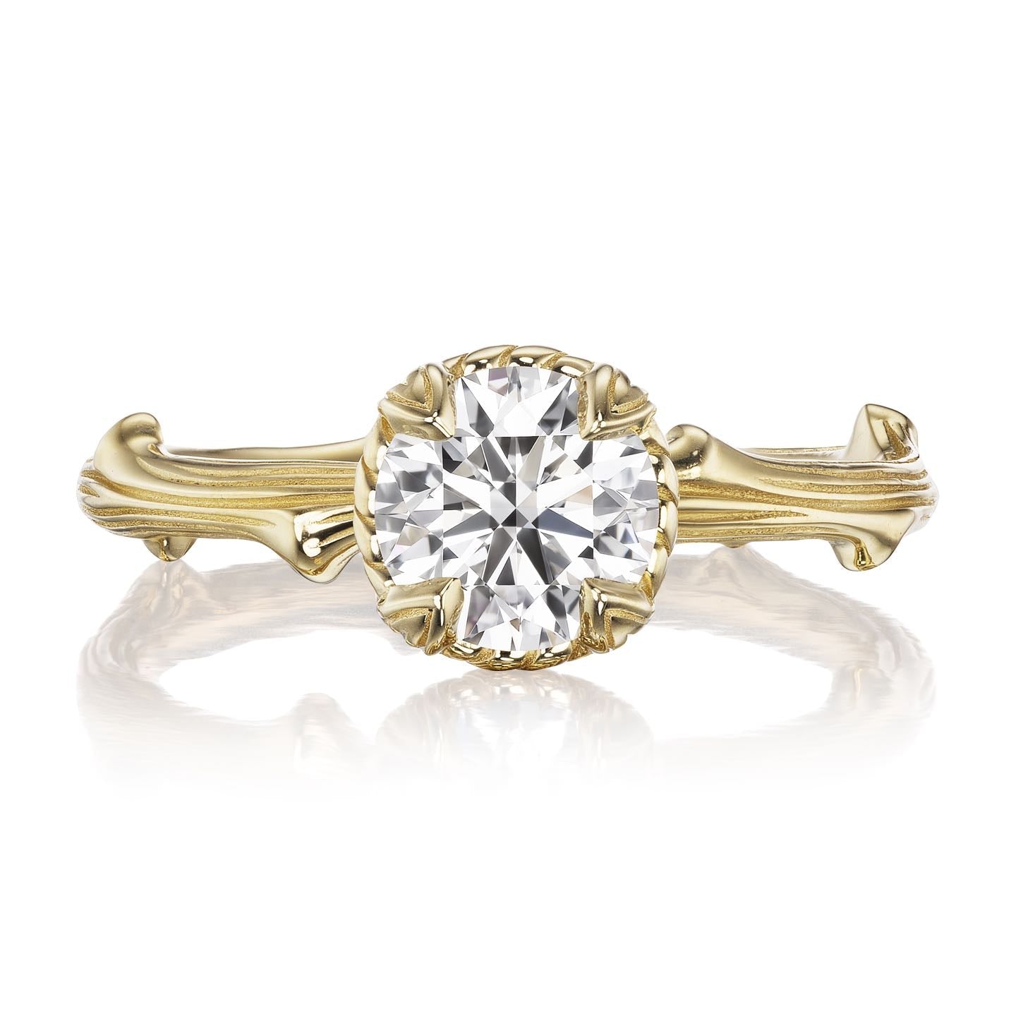 ・Juniper・Lab-Grown Diamond Twig Ring (1.01ct+)