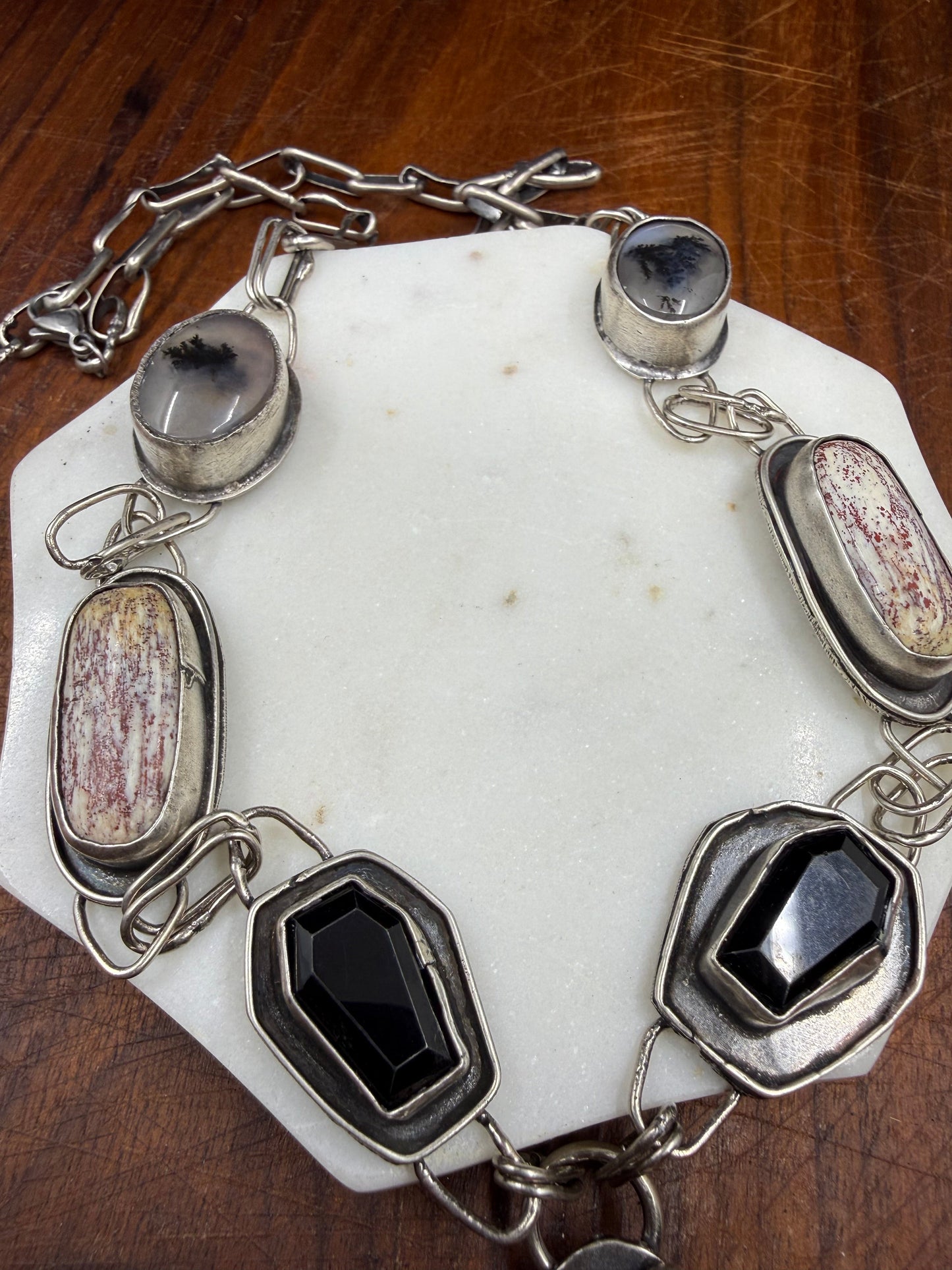 Watch This Lariat (Red Buffalo Necklace)