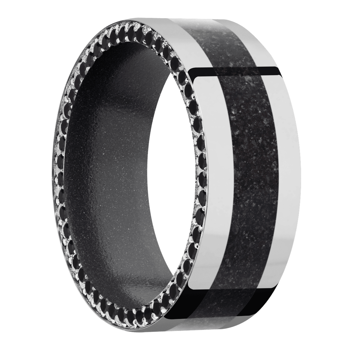 Platinum + Polish Finish + Dark Grey