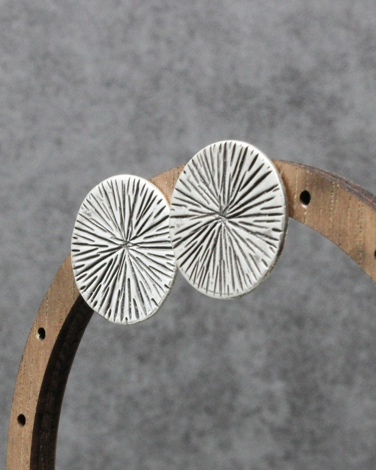 Circle Burst Earrings