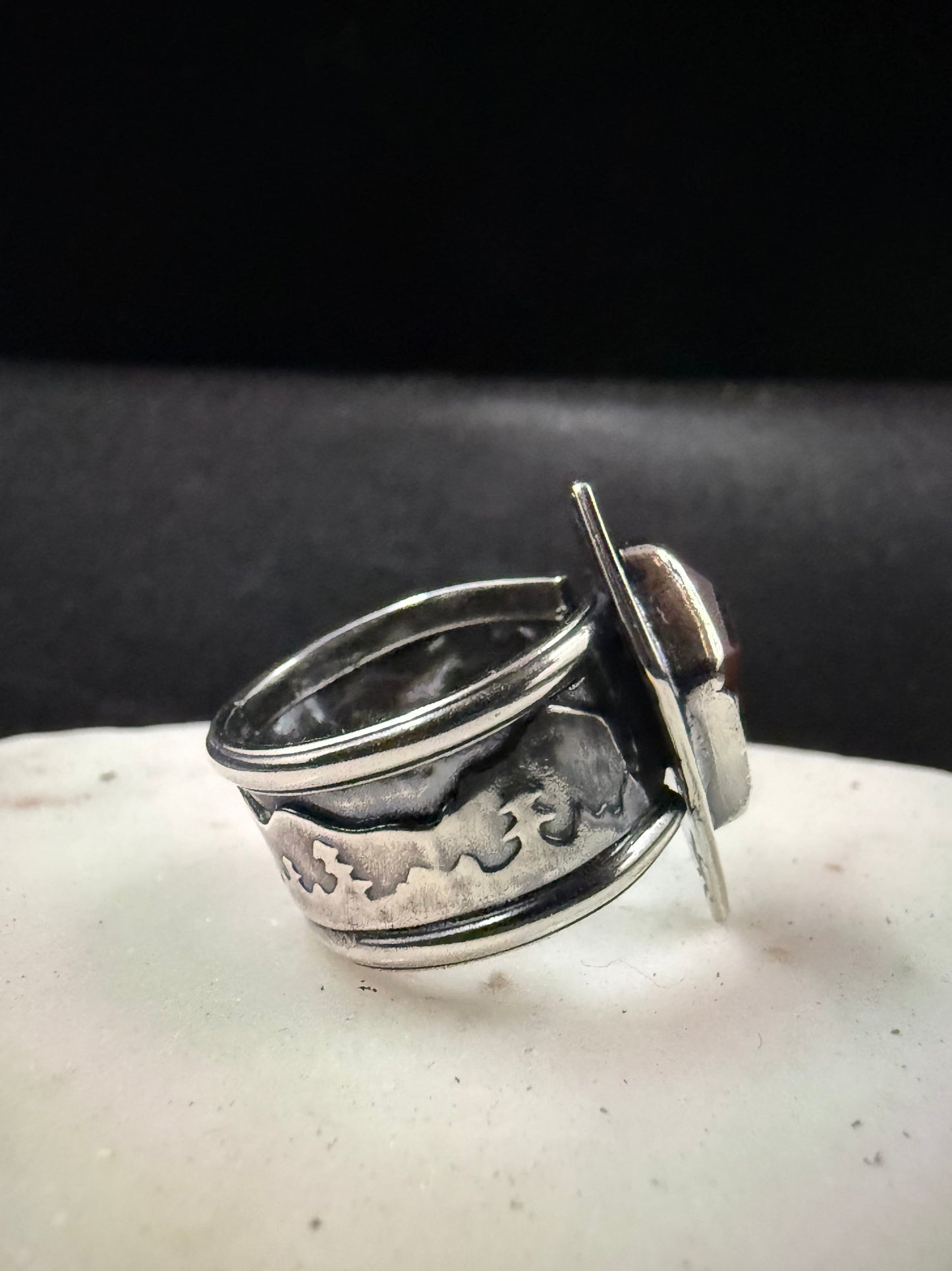 Theme Park Garnet Ring