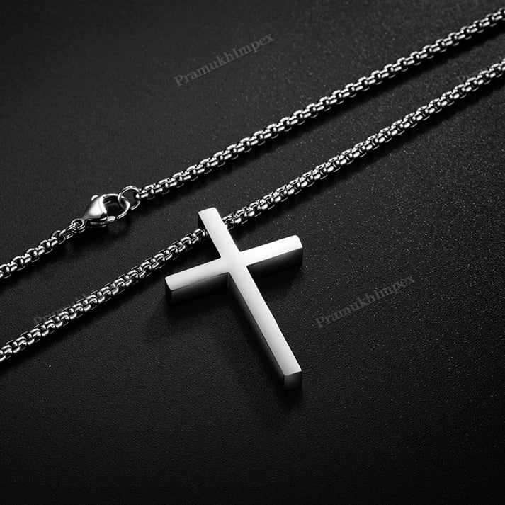 Sterling Silver Religious Cross Pendant