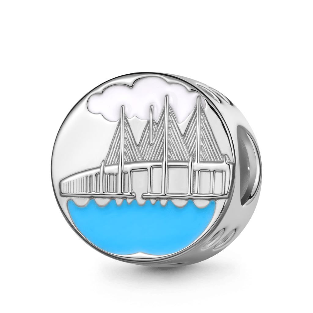 Gnoce Malaysia Penang Bridge Charm