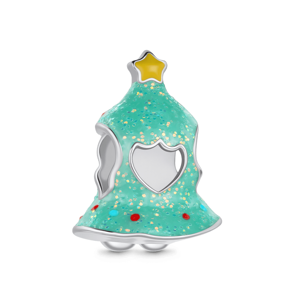 Gnoce Christmas Tree Corgi Glow-in-the-Dark Charm