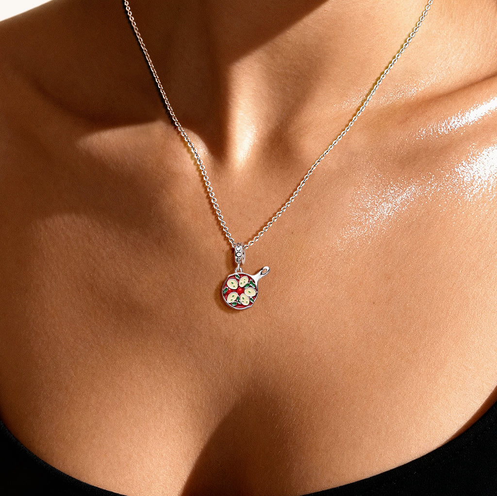 Gnoce Italian Dumpling Pendant Dangle Charm