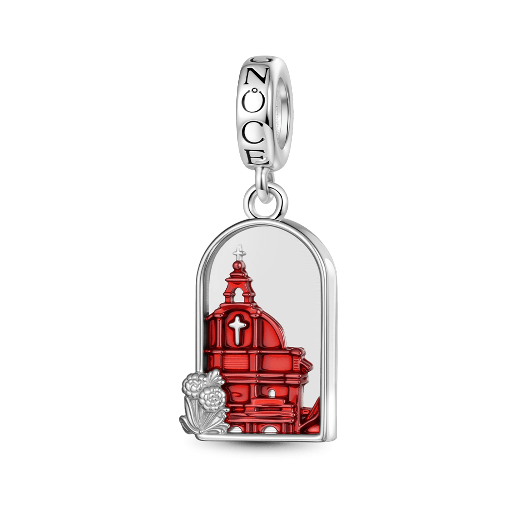 Gnoce Malaysia Melaka Stadthuys Pendant Dangle Charm