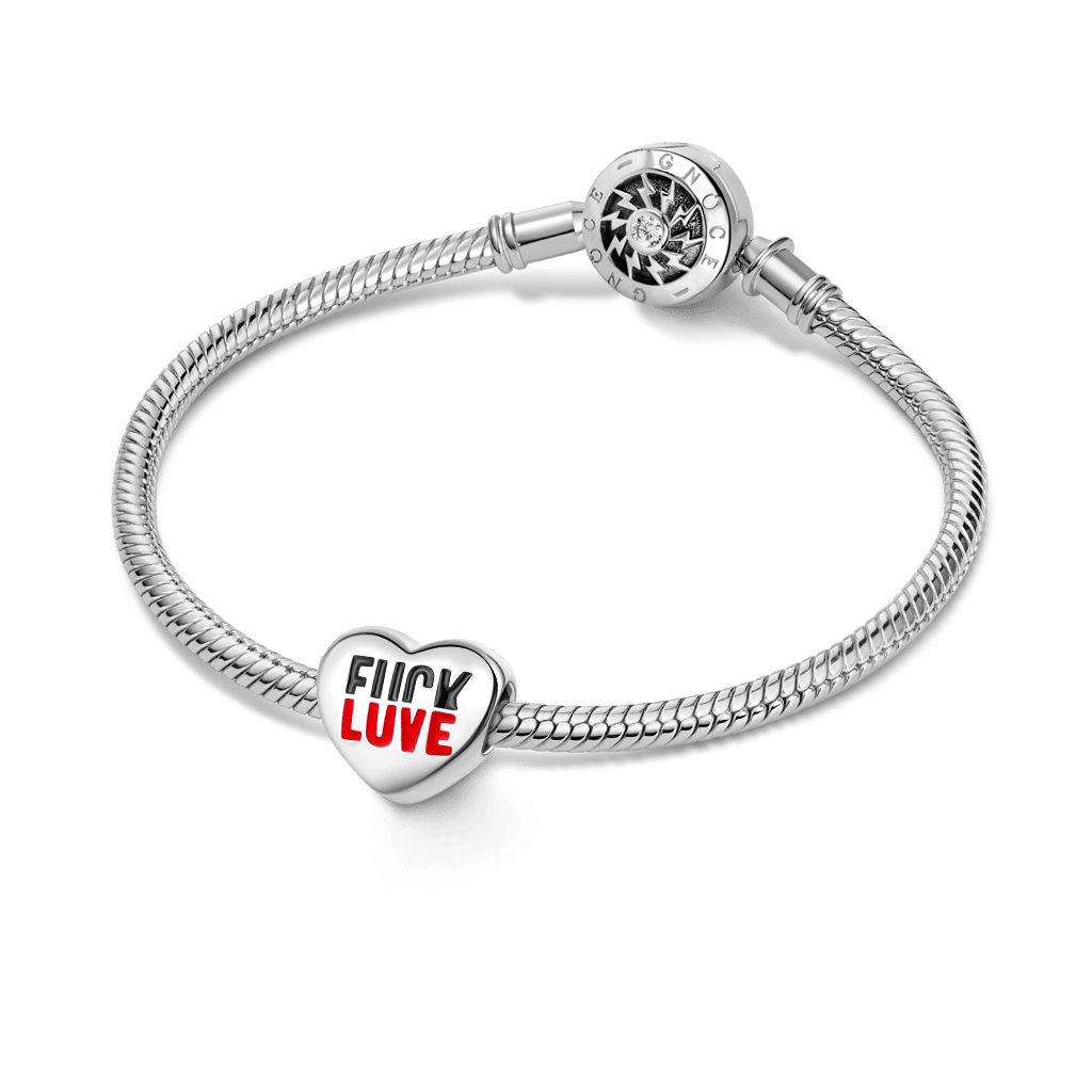 Gnoce Swearing Series Fuck Love Engravable Charm