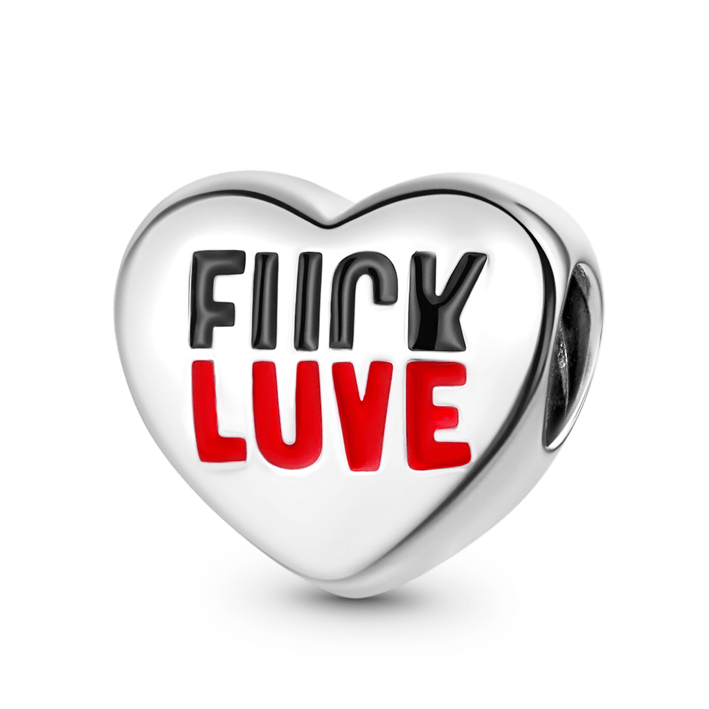 Gnoce Swearing Series Fuck Love Engravable Charm