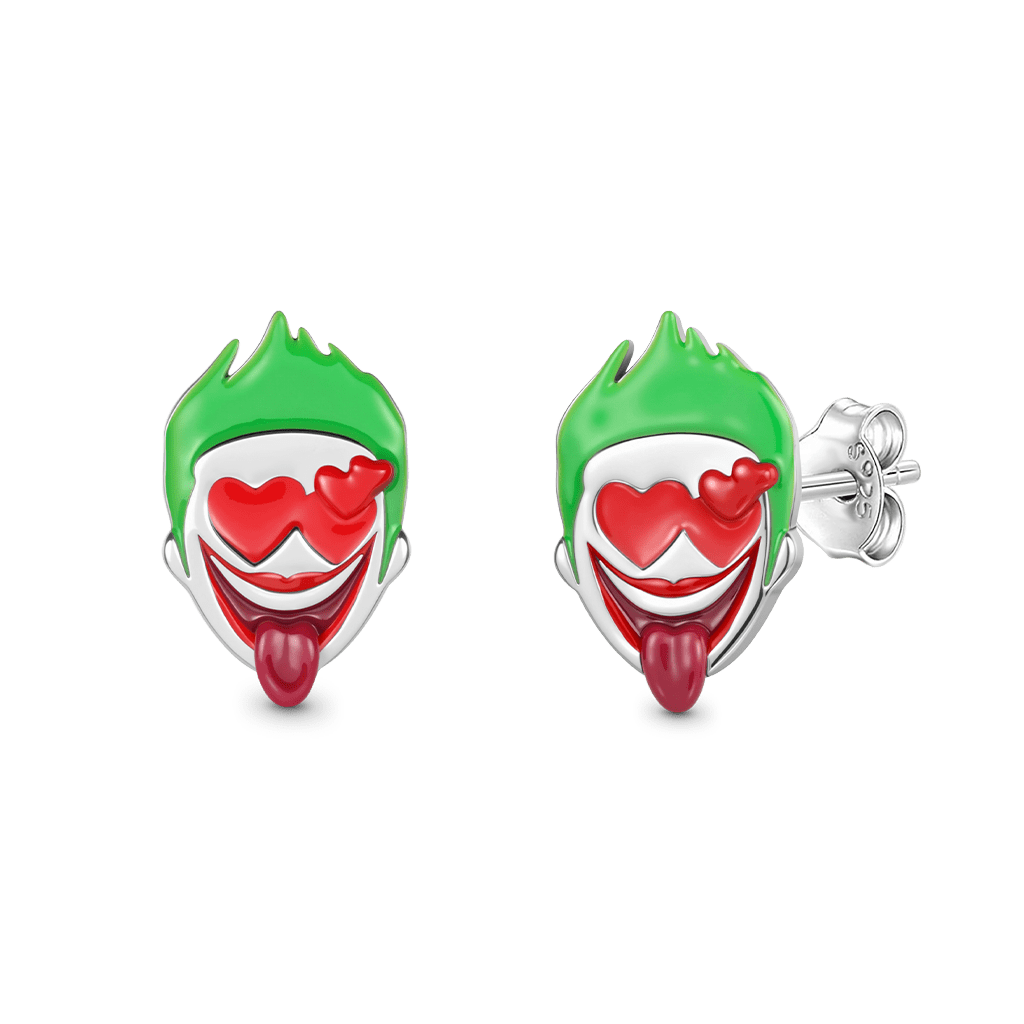The Suicide Squad x Gnoce The Joker Stud Earrings