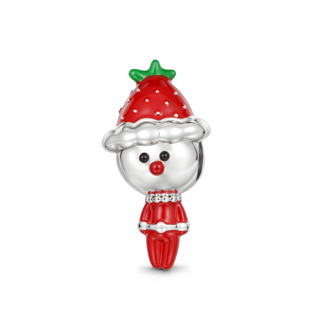 Gnoce Christmas Strawberry Doll Charm