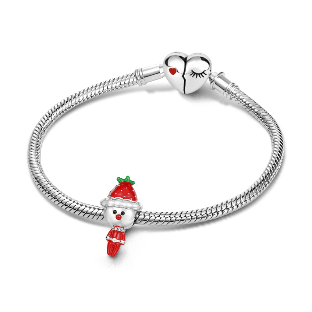 Gnoce Christmas Strawberry Doll Charm