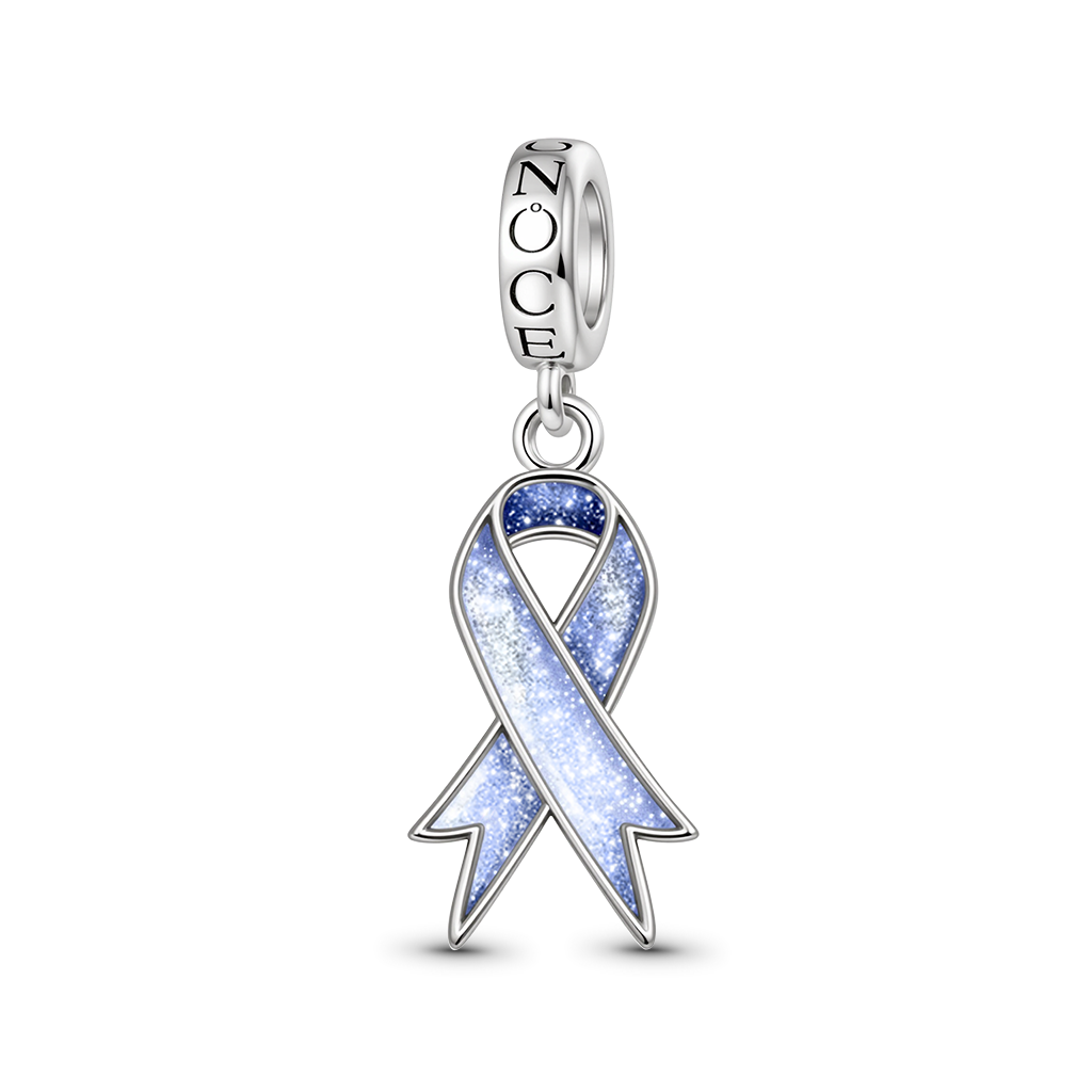 Gnoce Disease Awareness Customizable Ribbon Pendant Dangle Charm