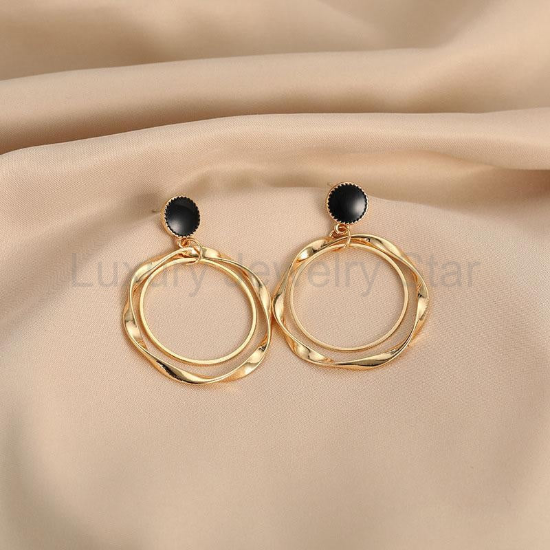Double Flower Earrings