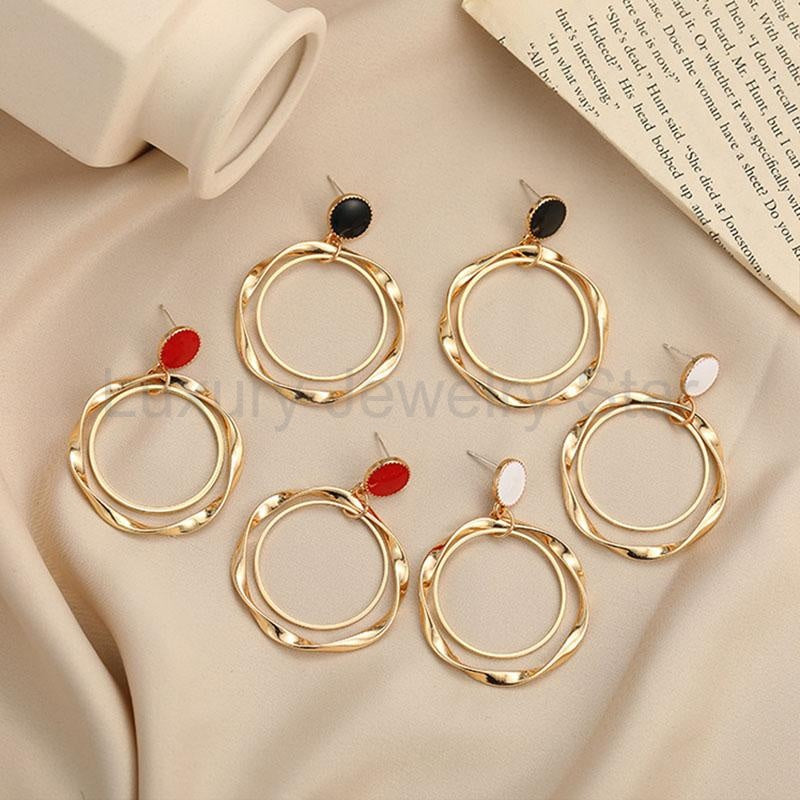 Double Flower Earrings - image 4