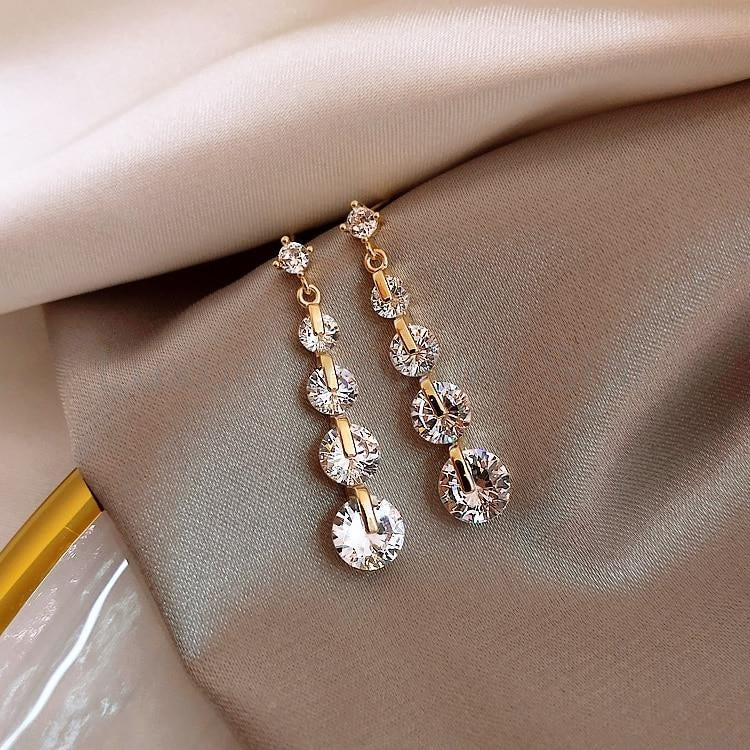 Celia Crystal Drop Earrings