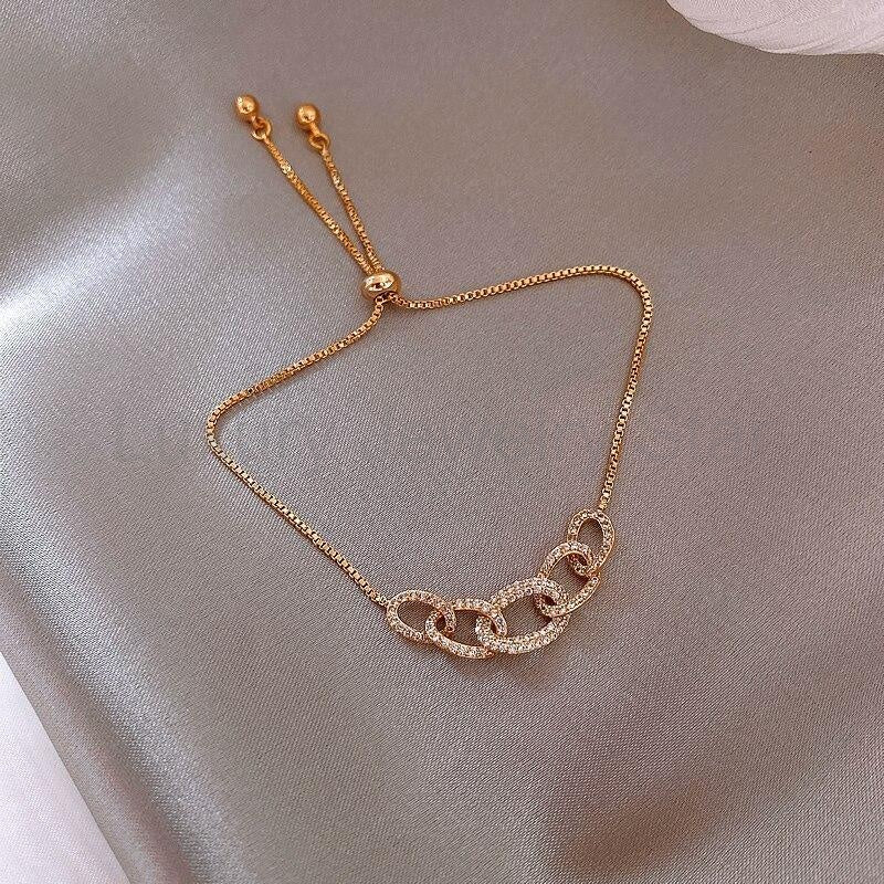 Roslyn Link Chain Bracelet - image 3