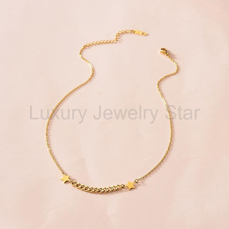 Star chain necklace - image 3