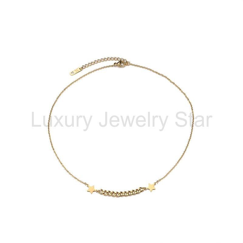 Star chain necklace - image 4