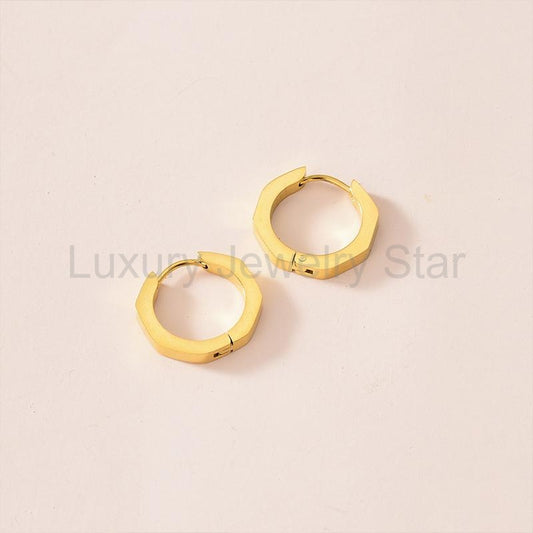Hexagonal Earrings - image 2