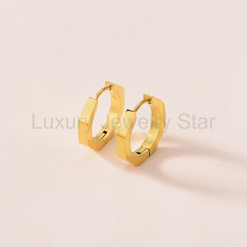 Hexagonal Earrings - image 3