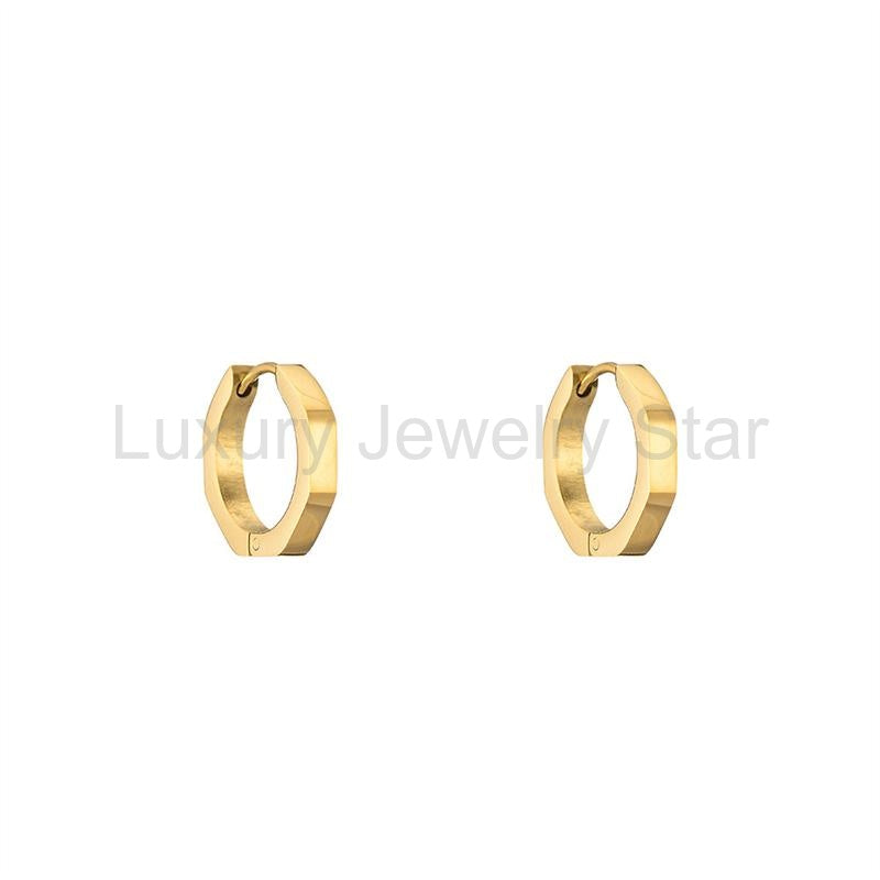 Hexagonal Earrings - image 5