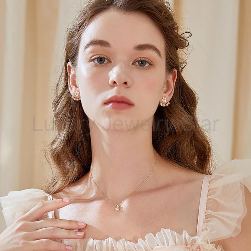 Daisy Crystal Earrings - image 2