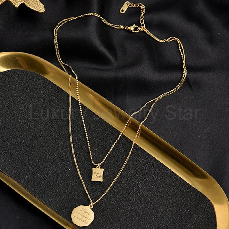 Double Cube Necklace - image 2