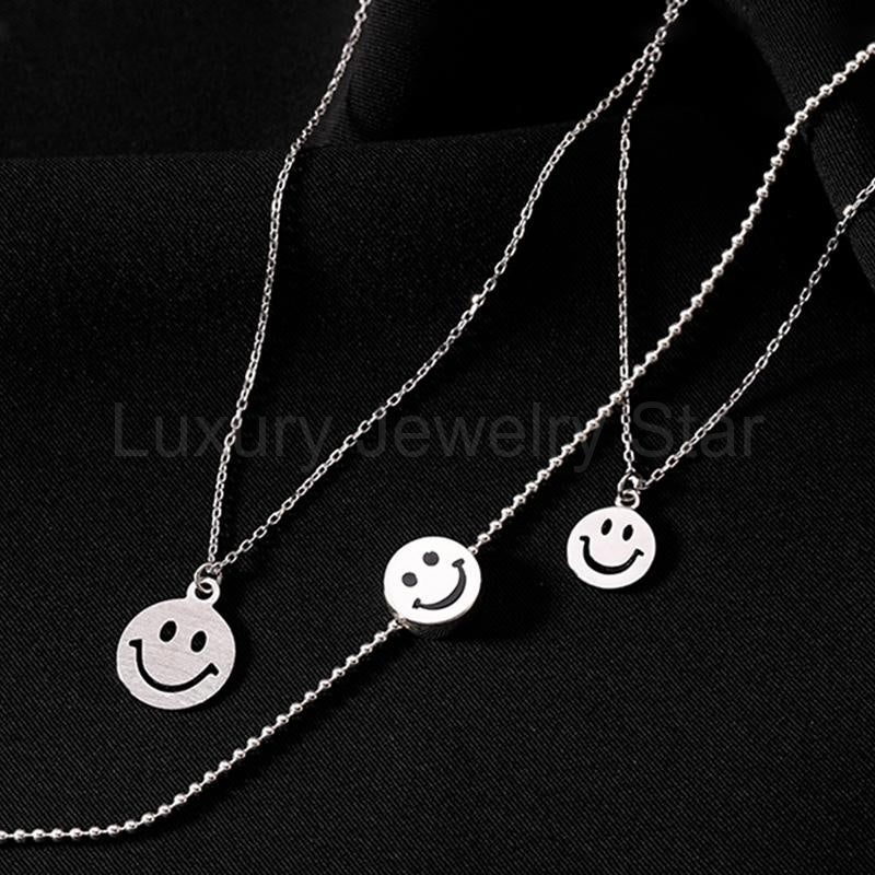 Simple smiley necklace - image 4