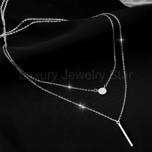 2025 round double necklace - image 2