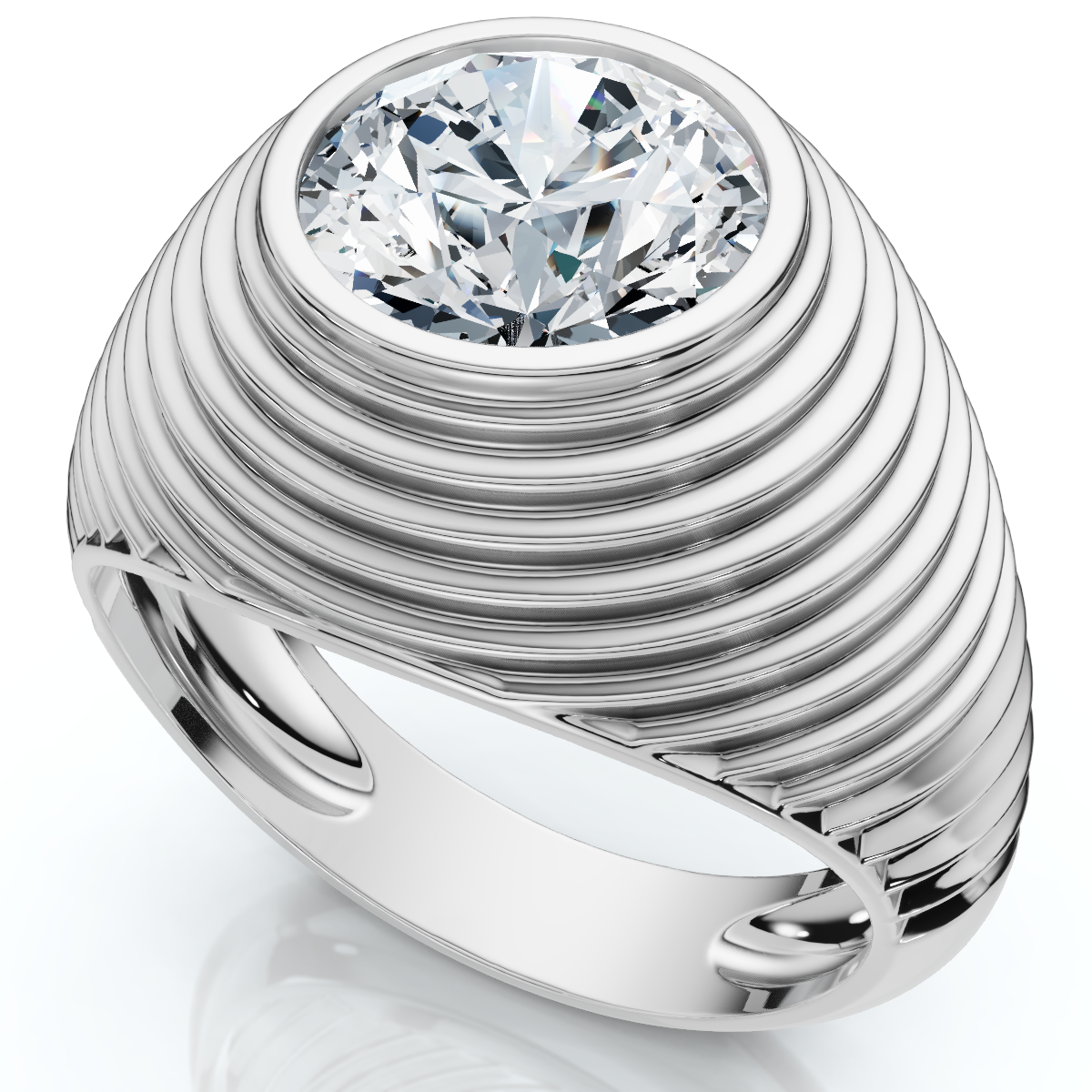 Certified 2Ct Kara Diamond Engagement Anniversary Ring 14k Gold Lab Grown