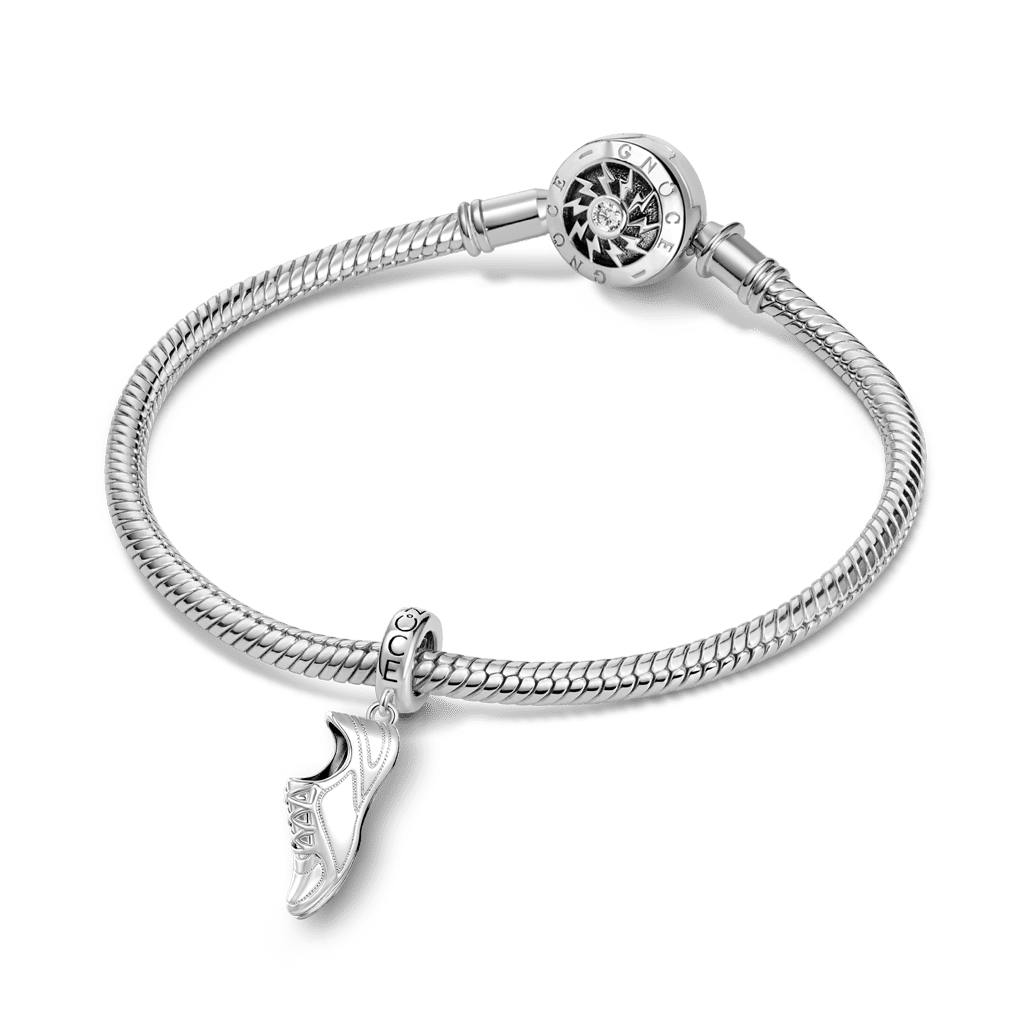 Gnoce Sports Running Shoe Pendant Dangle Charm