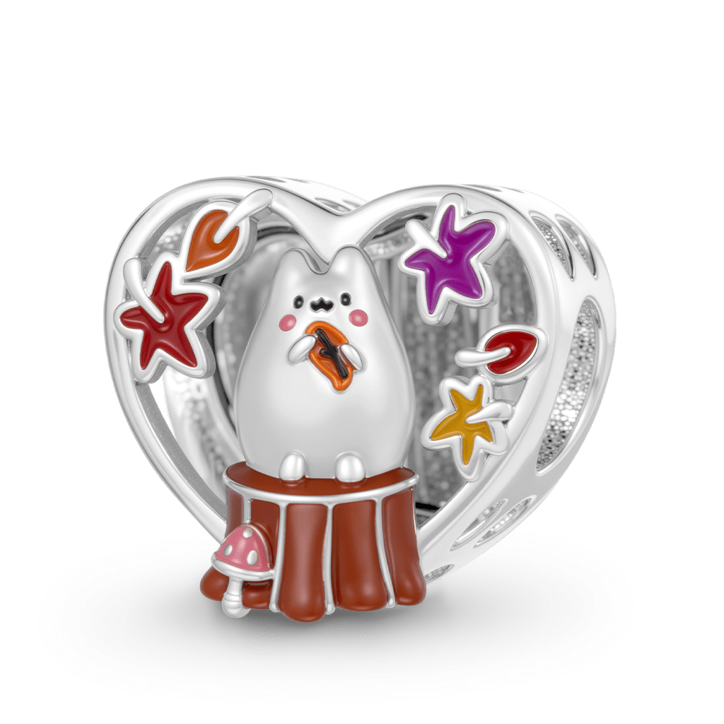 Gnoce  Cat Personalized Photo Charm