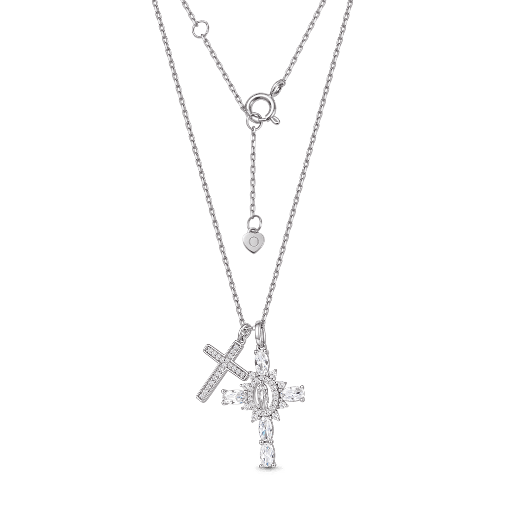 Gnoce  Cross Pendant Necklace