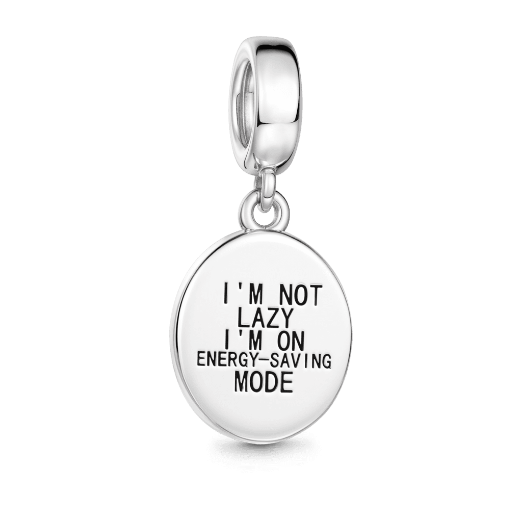 Gnoce  Sloth Charm Platinum-plated Silver Blend