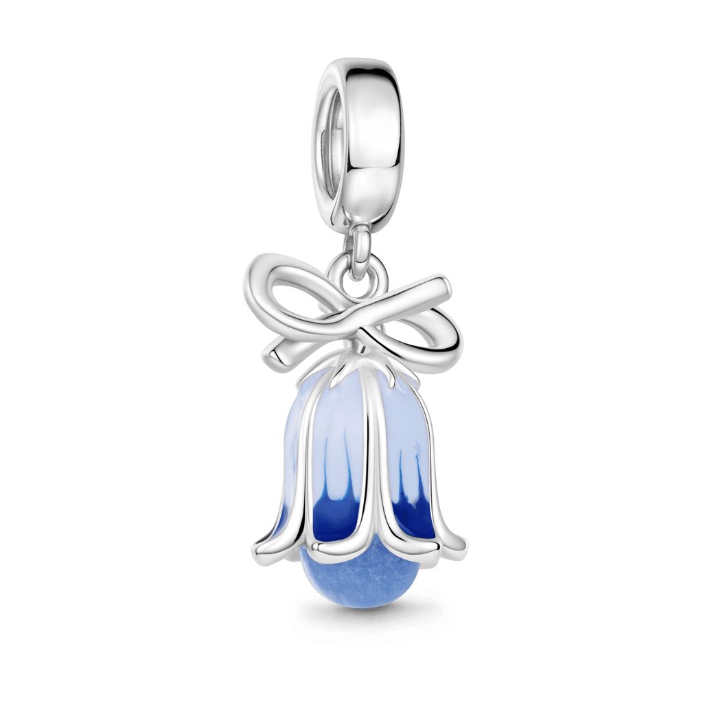 Gnoce  Bluebell Charm Platinum-plated Silver Blend