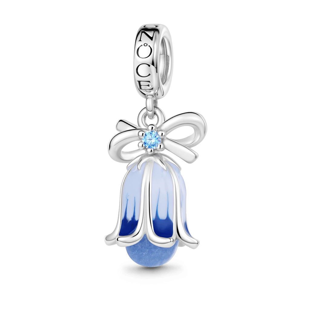 Gnoce  Bluebell Charm Platinum-plated Silver Blend